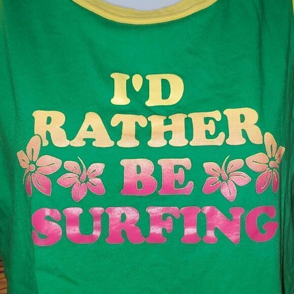 I'D RATHER BE SURFING Tank Top 15 - Picture 2 of 5